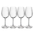 Mikasa Treviso Set of 4 Crystal White Wine Glasses (350ml)