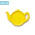 Zeal Teapot Shaped Melamine Tea Bag Tidy (Available in 12 Colours)