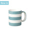 WM BARTLEET & SONS 1 Pint Mug, Hand Decorated, Stripe (Available in 8 Colours)
