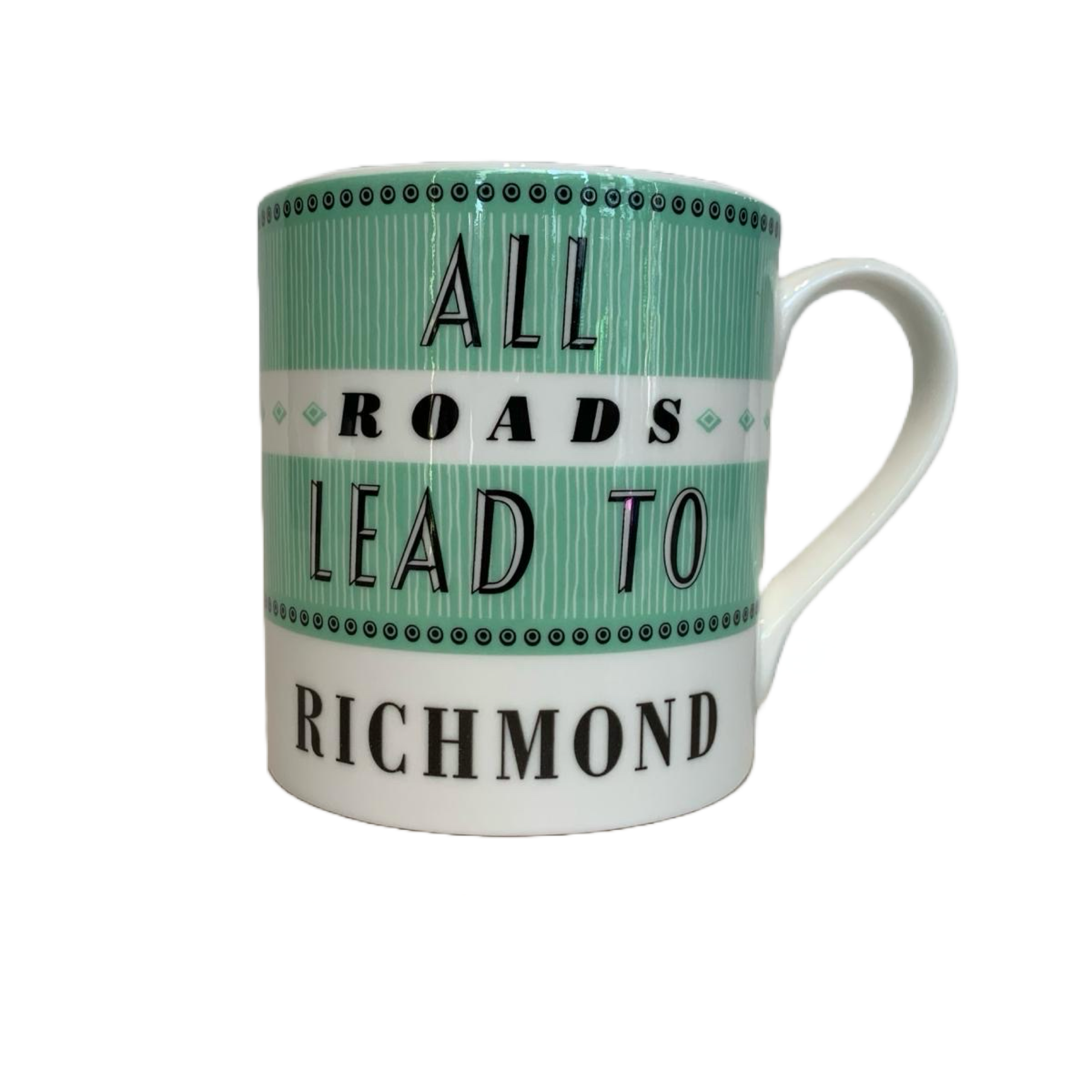 Repeat Repeat The Pavilion All Roads Richmond Mug Green