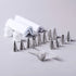 Icing Set with Bag, 12 Nozzles & Cleaning Brush BY KILO