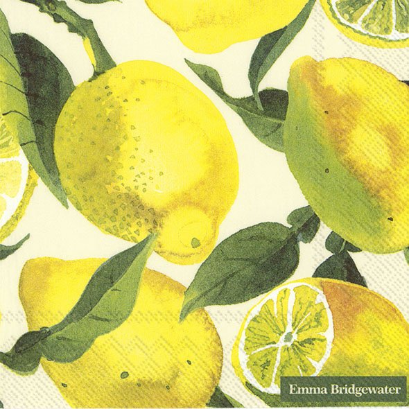 Emma Bridgewater Lemons Lunch Napkins