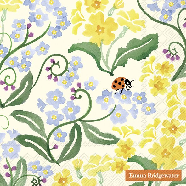 Emma Bridgewater Forget Me Not & Primrose Lunch Napkins