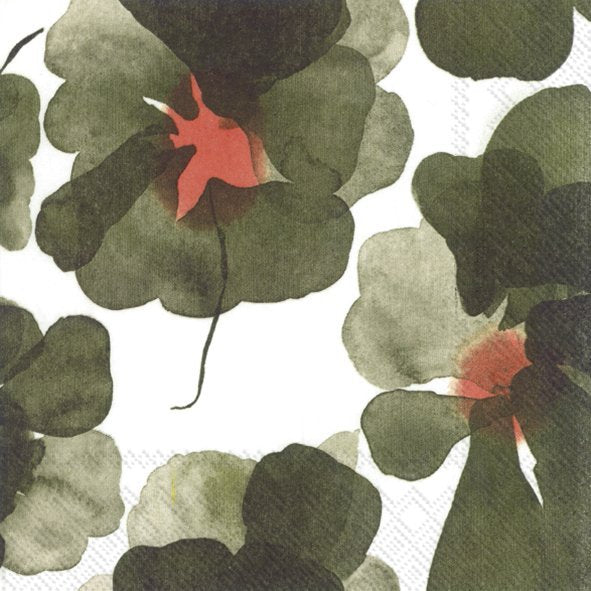 VALSSI Olive Green Collection Cocktail Napkins