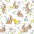 EASTER FRIENDS White Lunch Napkins