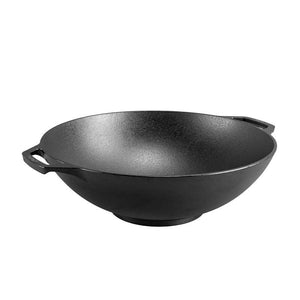 Lodge NEW 14 Inch Cast Iron Wok 14" (26.5cm Dia)