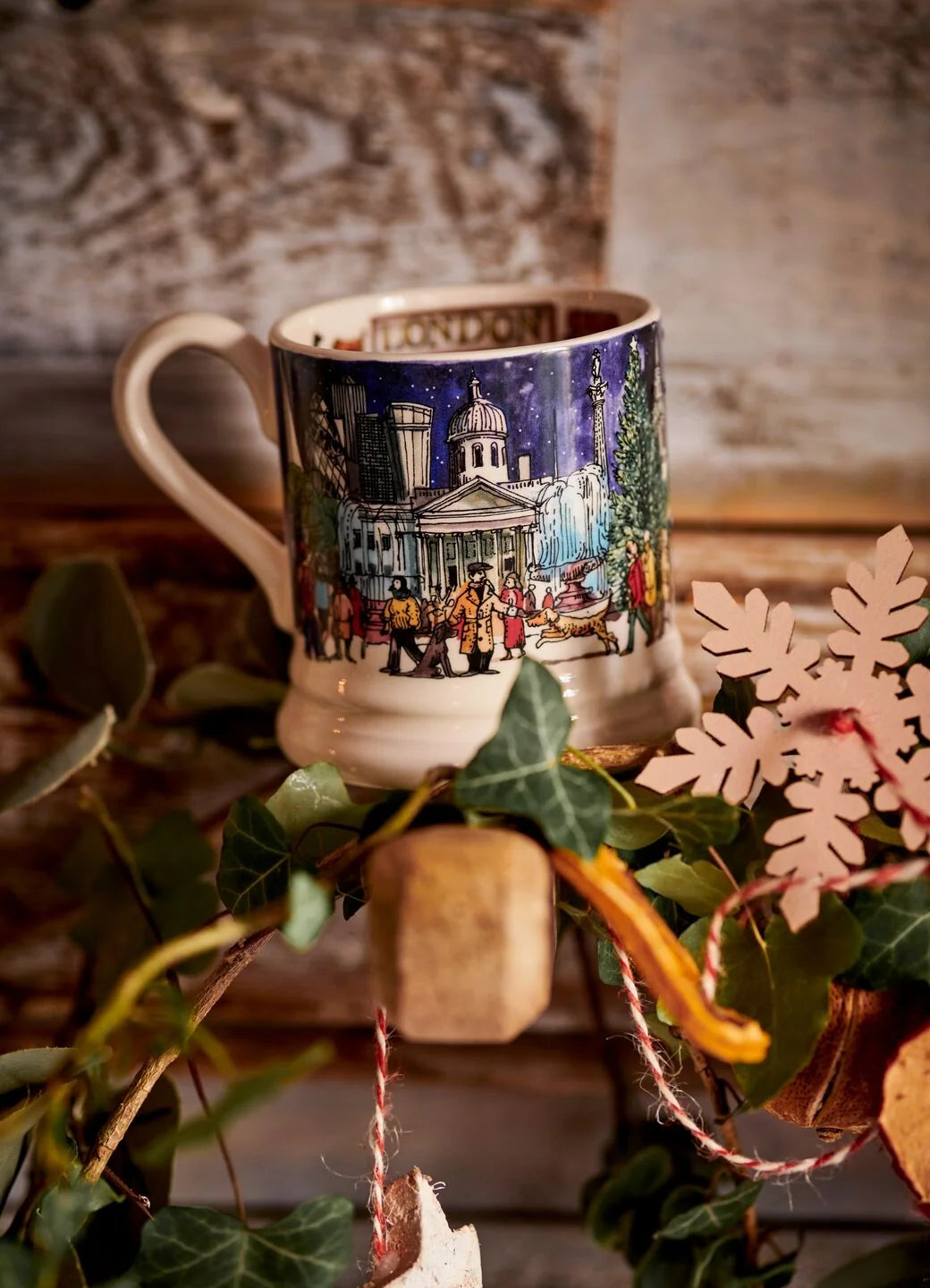 Emma Bridgewater London At Christmas 1/2 Pint Mug