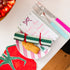 Talking Tables Striped Christmas Mini Crackers – 6 Pack With Cheerful Charms