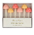 Meri Meri Mushroom Birthday Candles (x 6)