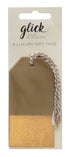 Glick Plain Gold Holographic Gift Tags Pk of 6