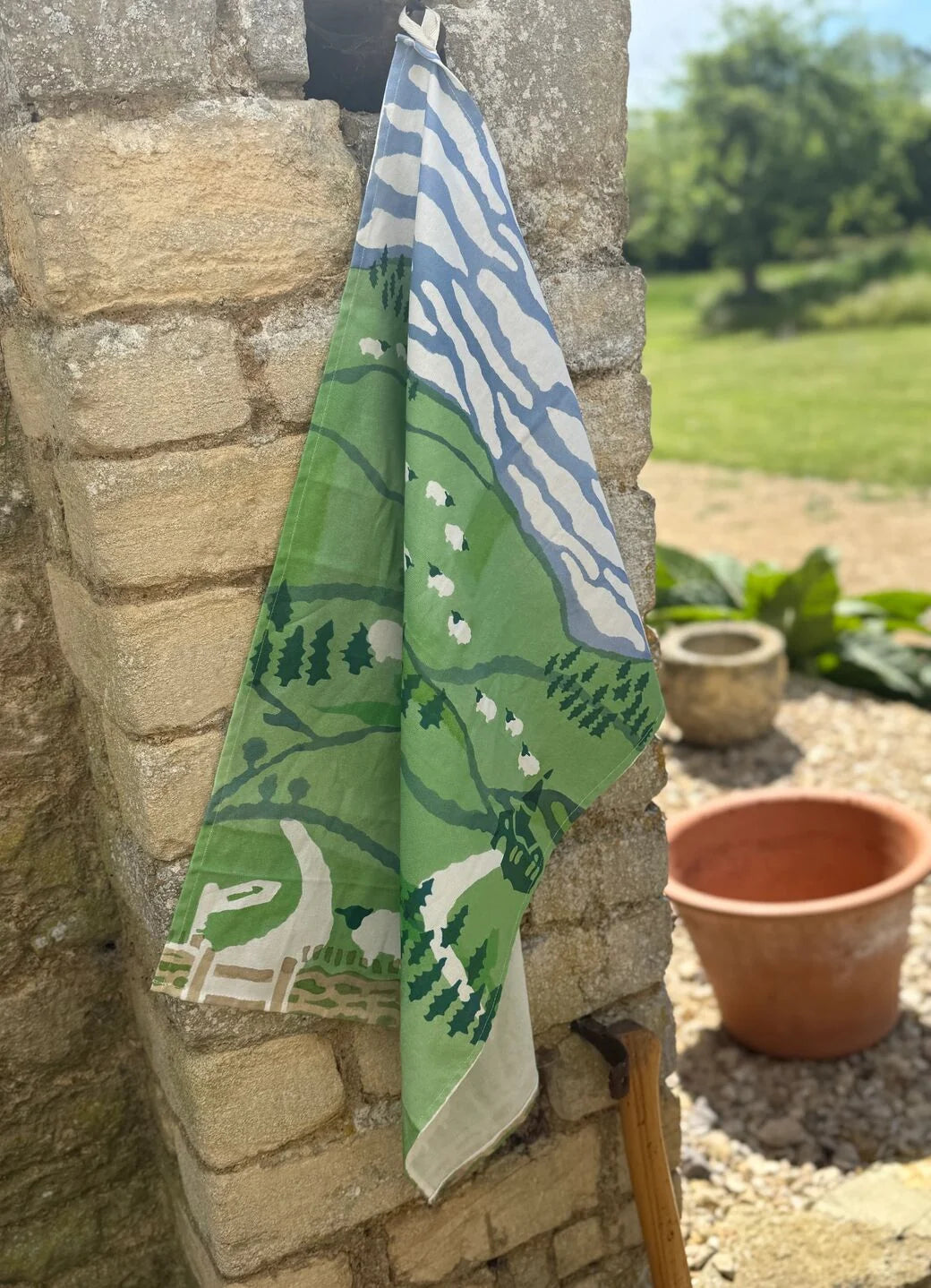 Emma Bridgewater New Mountain Sheep Tea Towel