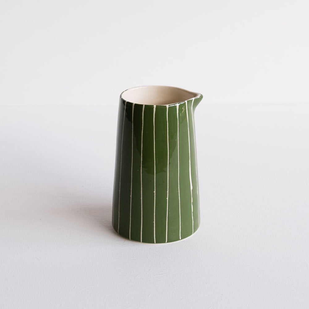 Musango Sgraffito Stripe Creamer (Available In 4 Colours)