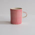 Musango Sgrafitto Stripe Demi Mug (Available in 7 Colours)