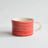 Musango Mugs Sgraffito Stripe (Available in 10 Colours)
