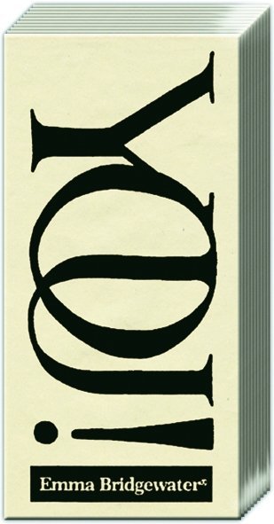 Emma Bridgewater Black Toast Pocket Tissues