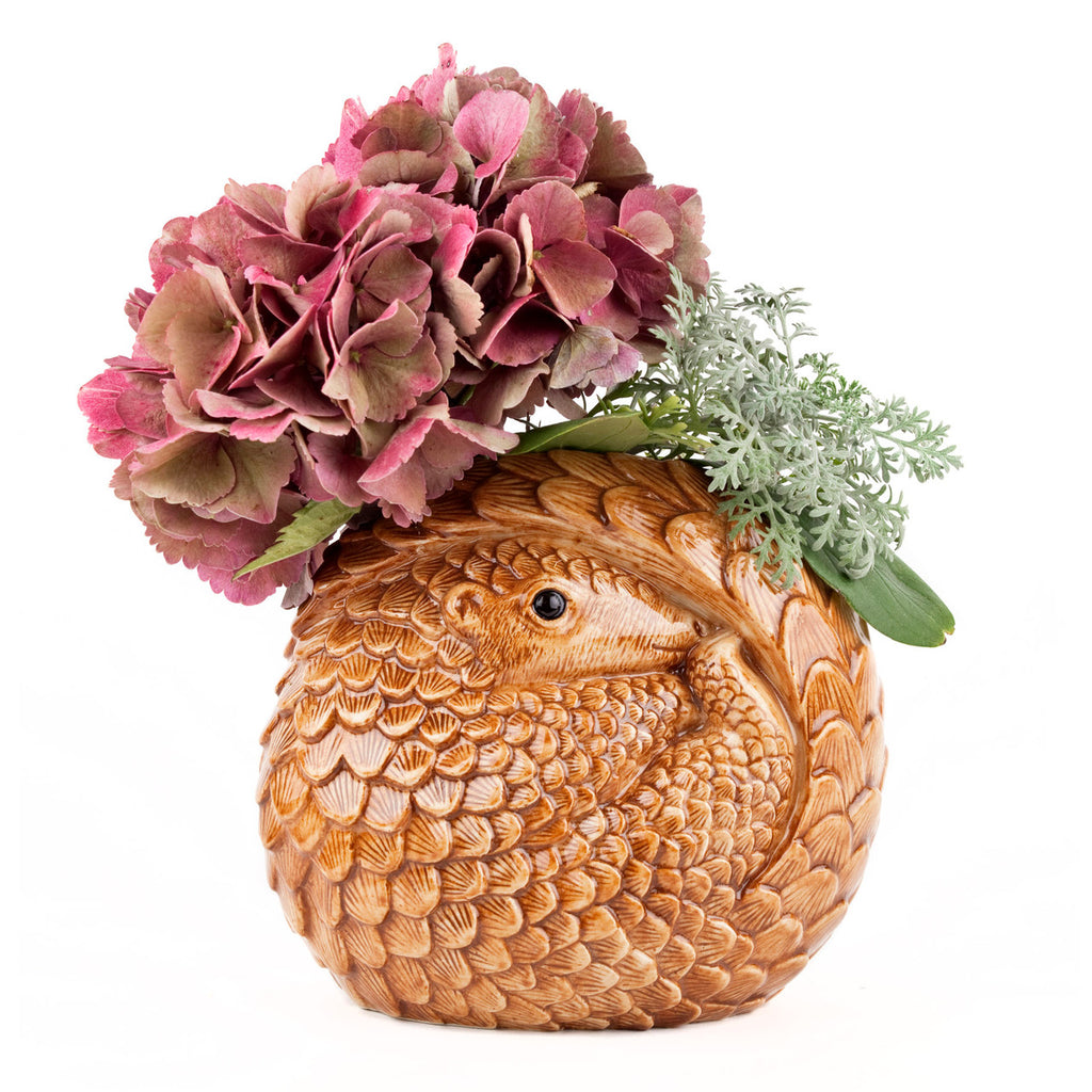 Ouail Pangolin Flower Vase