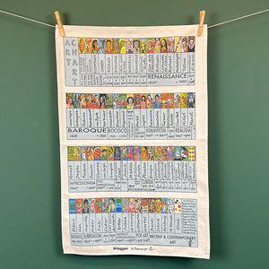 Mclaggan Art Chart Tea Towel