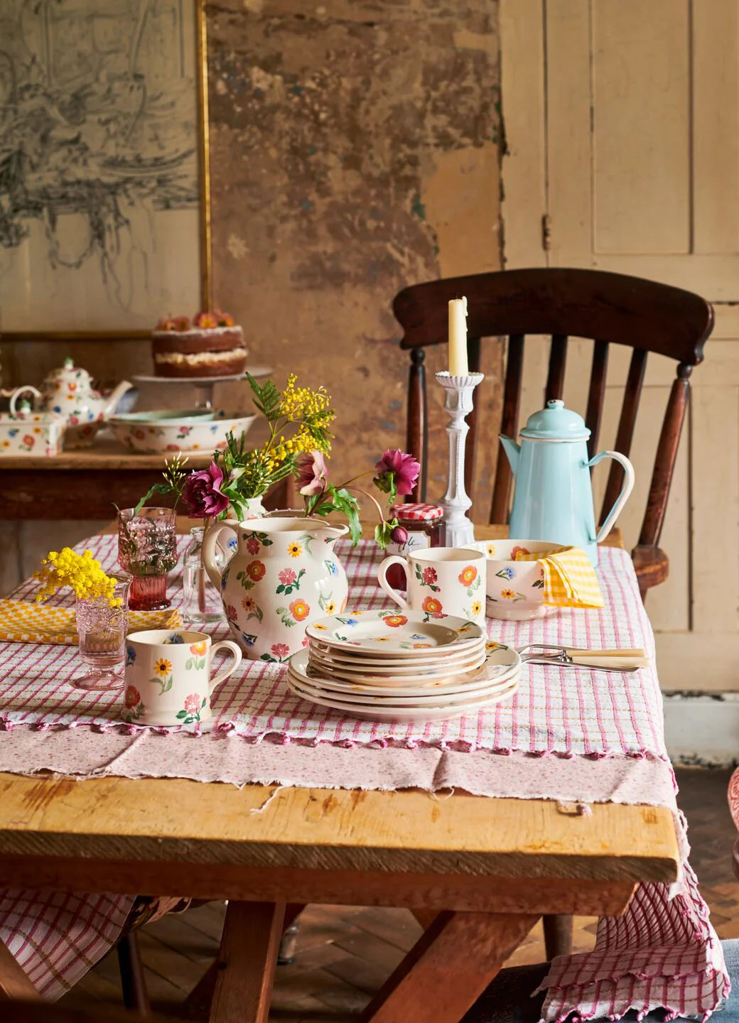 Emma Bridgewater NEW Poppies & Pinks Medium Dish