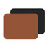 Freeform Rust and Black Flexi Faux Leather Placemats Set of 2