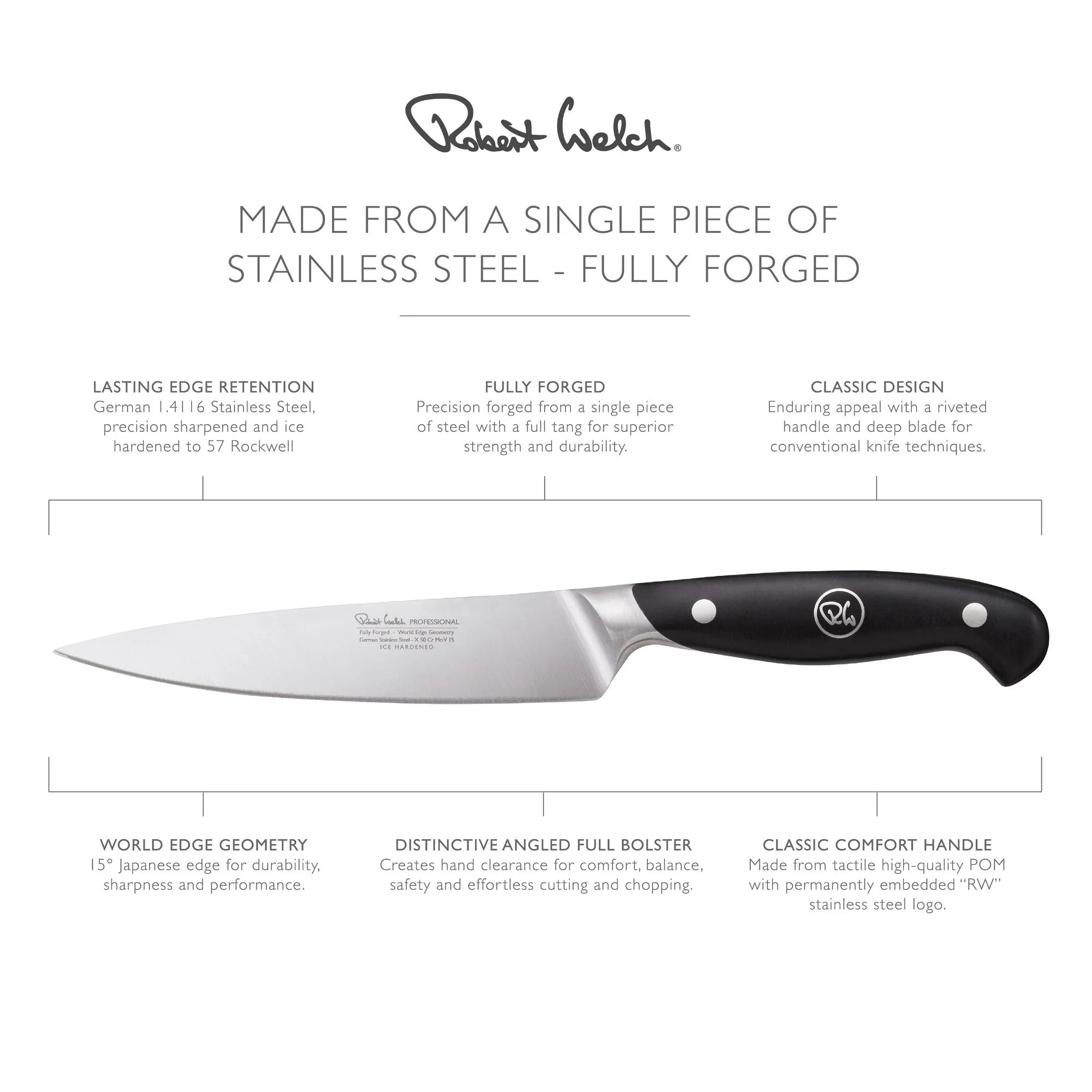 Robert Welch Professional Kitchen Knife 14cm