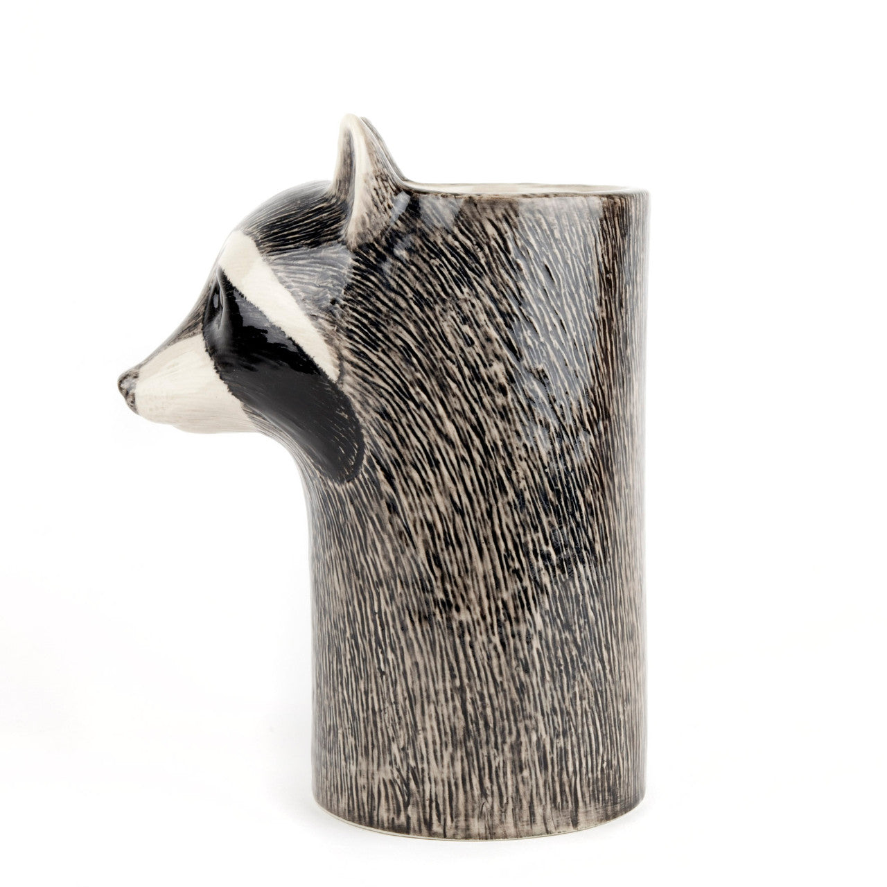 Quail Raccoon Utensil Pot