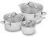 Scanpan New STS 3 Piece Cookware Set - 16cm Saucepan, 20cm & 24cm Dutch Oven (Special)