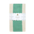 Talking Tables Green Stripe Cotton XL Tablecloth - 160cm x 250cm Spring