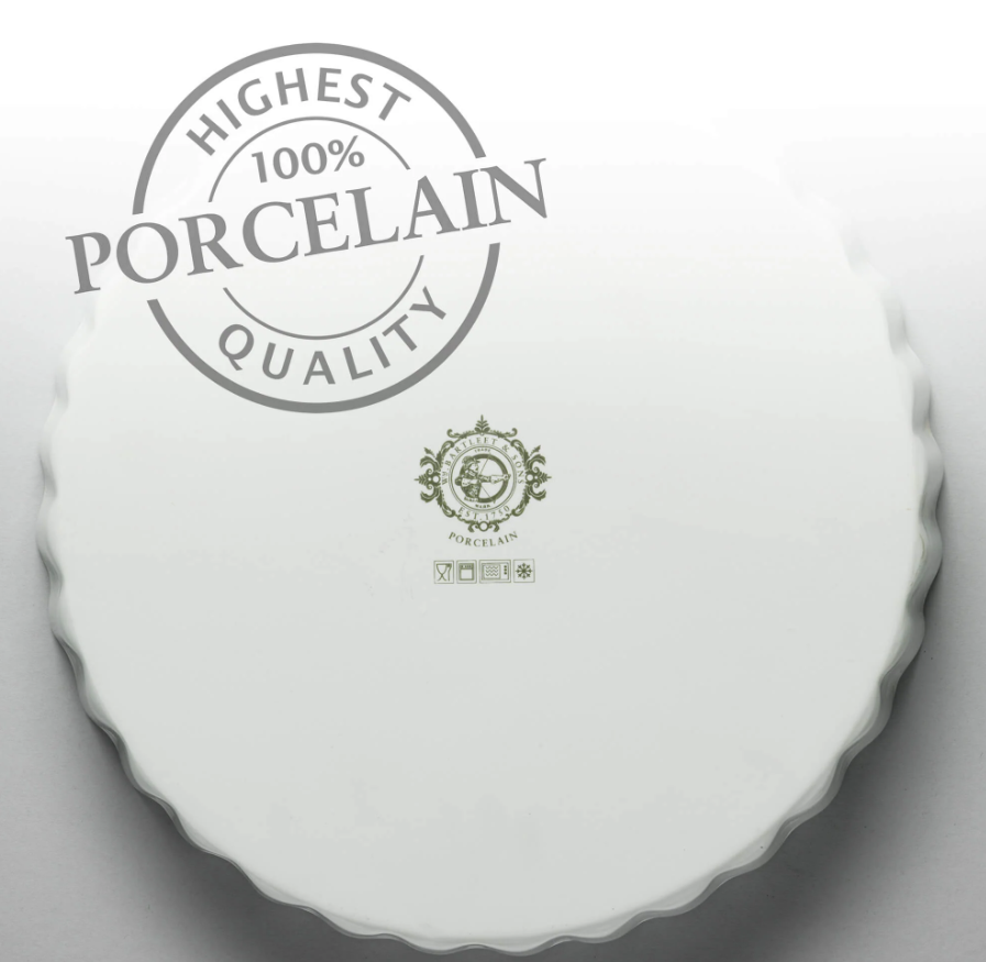 WM Bartleet & Sons Round Flan Dish, 27cm