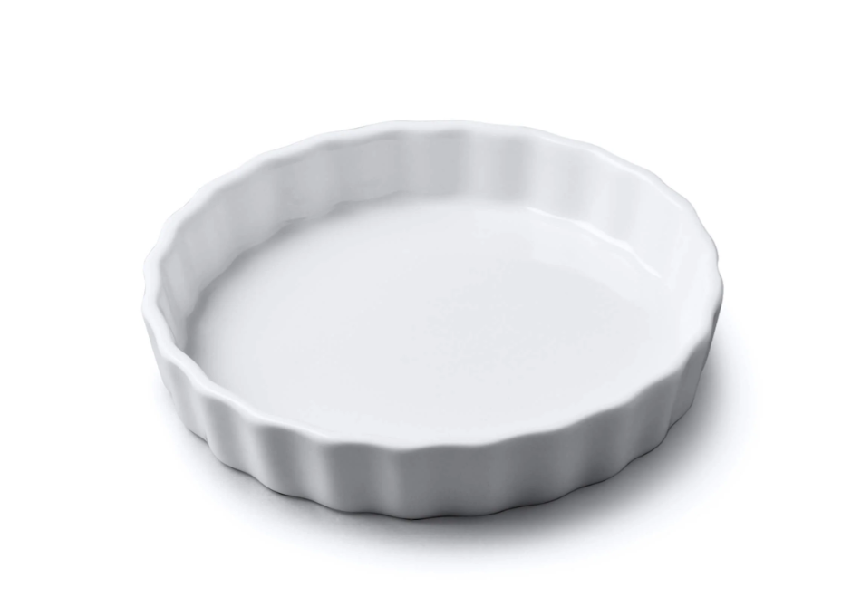 WM Bartleet & Sons Round Flan Dish, 13cm