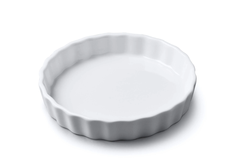 WM Bartleet & Sons Round Flan Dish, 20cm