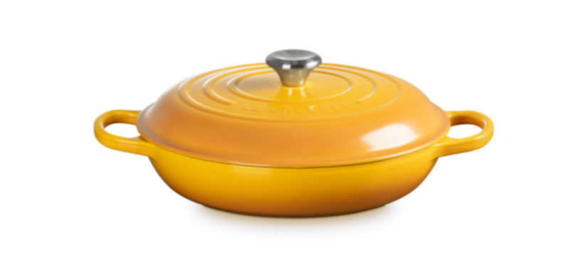 Le Creuset Cast Iron Shallow Casserole 26cm ( 10 colours available)