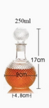 Round Ball Shape Crystal Decanter