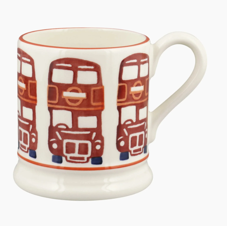 Emma Bridgewater NEW London Bus 1/2 Pint Mug