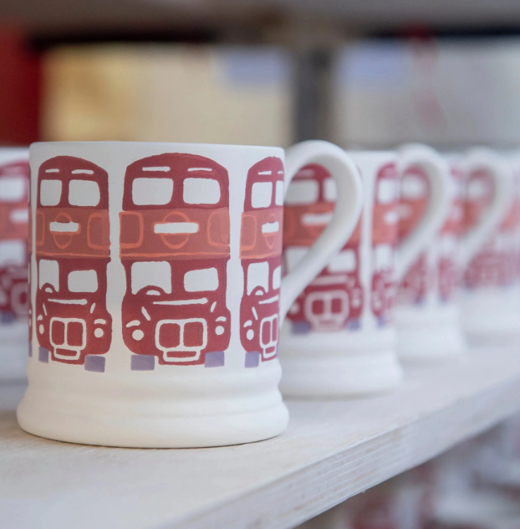 Emma Bridgewater NEW London Bus 1/2 Pint Mug