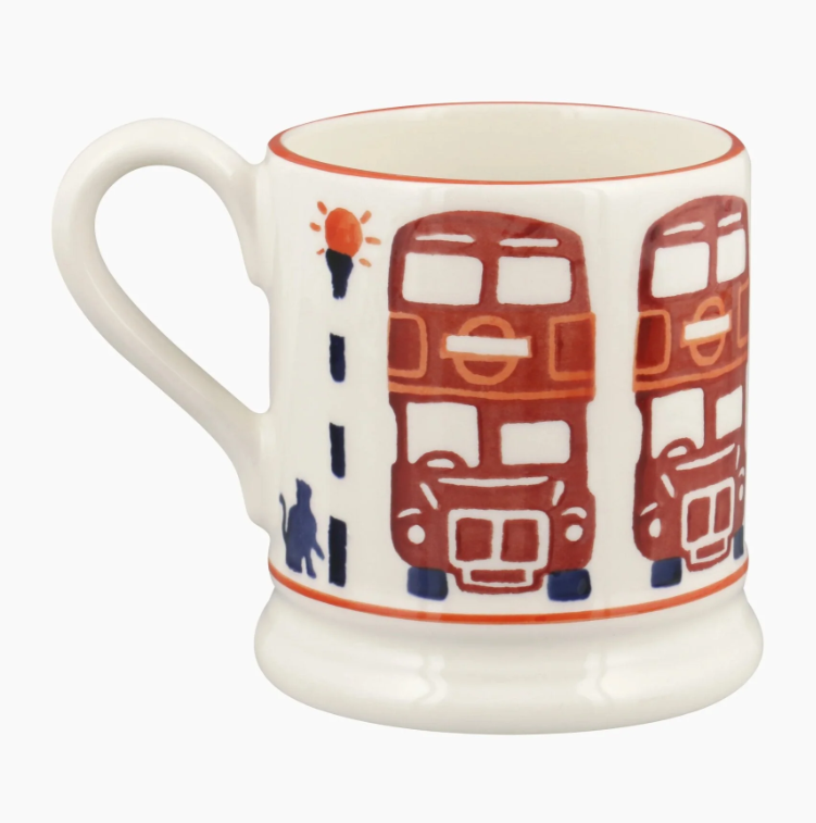 Emma Bridgewater NEW London Bus 1/2 Pint Mug