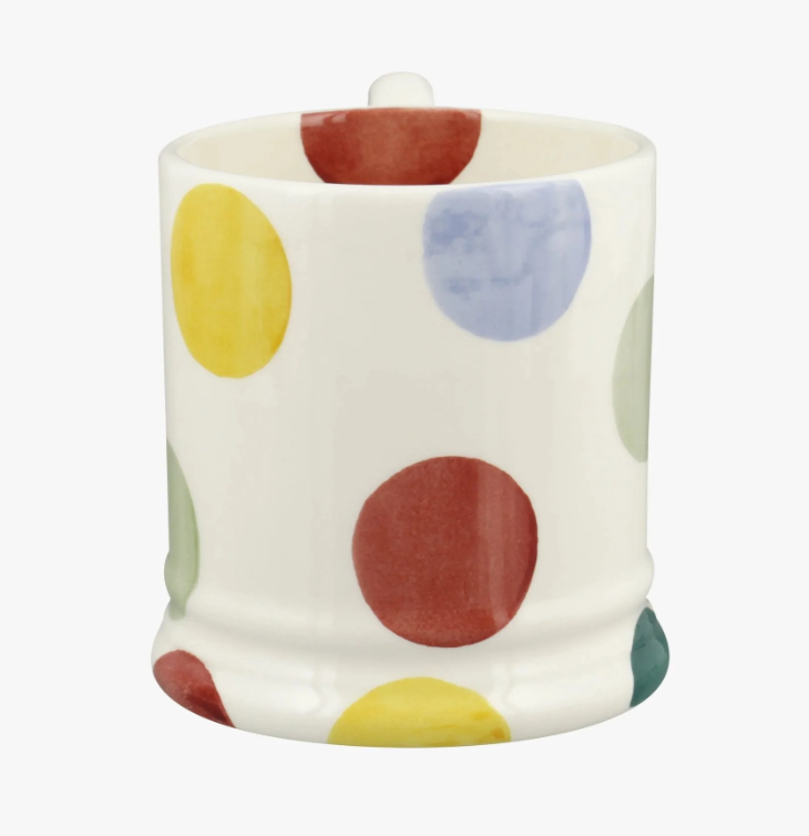 Emma Bridgewater NEW Big Polka Dots 1/2 Pint Mug