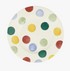 Emma Bridgewater NEW Big Polka Dots 8 1/2 Inch Plate