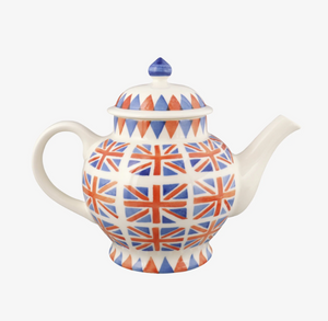 Emma Bridgewater Union Jack 4 Mug Teapot