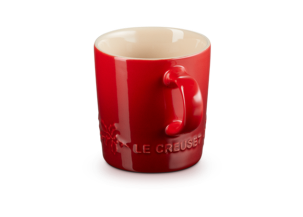 Le Creuset Holly Collection Stoneware Holly Cappuccino Mug 200ml