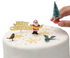Doric Christmas Cake Decorations (5 Piece Set)