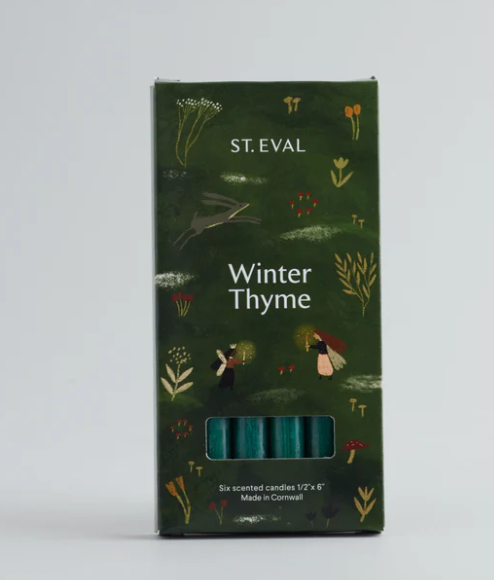 St Eval Winter Thyme, Christmas Mini Fragranced Candles