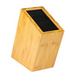 Rockingham Forge Universal Knife Block Sloped Bamboo