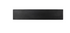 Rockingham Forge Magnetic Knife Rack 30cm Black Rubber Wood