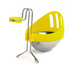 Cuisipro Egg Poacher Stainless Steel 2pc Yellow/White, 3.8x5.5x2.7/10x14x7cm