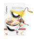 Cuisipro Egg Poacher Stainless Steel 2pc Yellow/White, 3.8x5.5x2.7/10x14x7cm
