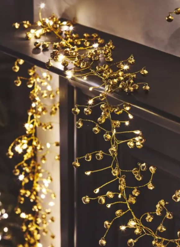 Lightstyle London Golden Bells String Lights