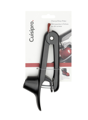 CUISIPRO Cherry/Olive Pitter 8/20cm Black