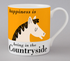 Repeat Repeat Country & Coast Pony Mug Orange