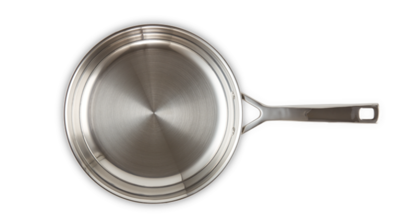 Le Creuset Classic 3-Ply Stainless Steel 24cm Uncoated Frying Pan