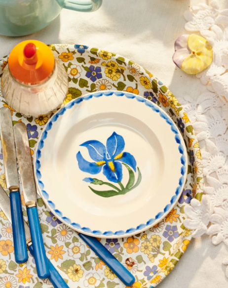 Emma Bridgewater NEW Iris 6 1/2 Inch Plate